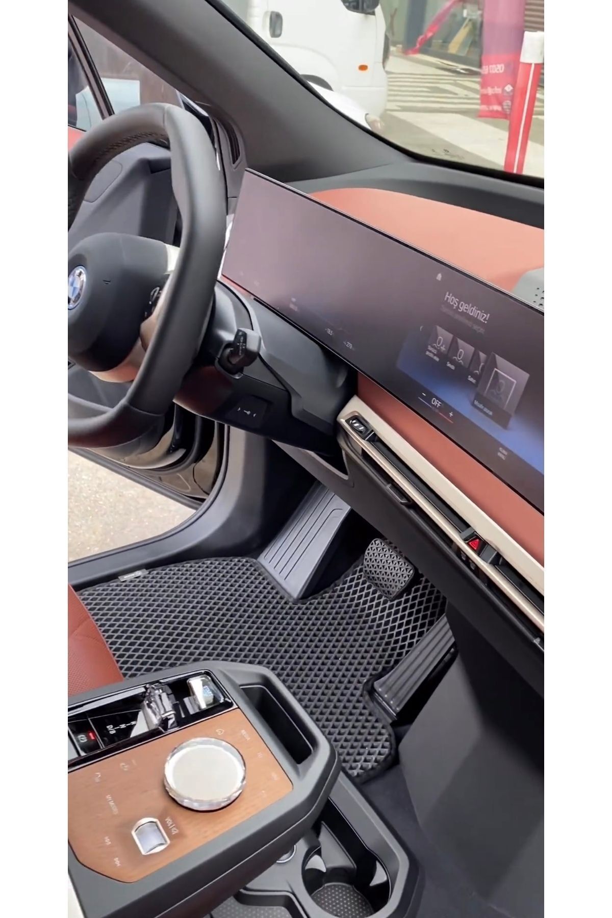 Bmw Ix I20 2022-2025 Uyumlu Yeni Nesil Araca Özel Akıllı Oto Paspas Uyumlu