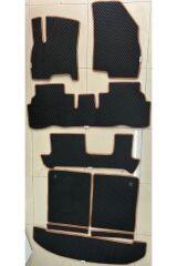 Chery Tiggo 8 Pro Full Set 7 Koltuk 2022-2024 Avantgarde & Exelınt Paspas Takımı (7 KİŞİLİK) Uyumlu