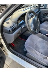 Renault Clio-2 (1998-2004) Uyumlu Yeni Nesil Araca Özel Akıllı Oto Paspas Havuzlu Oto Paspas Araba