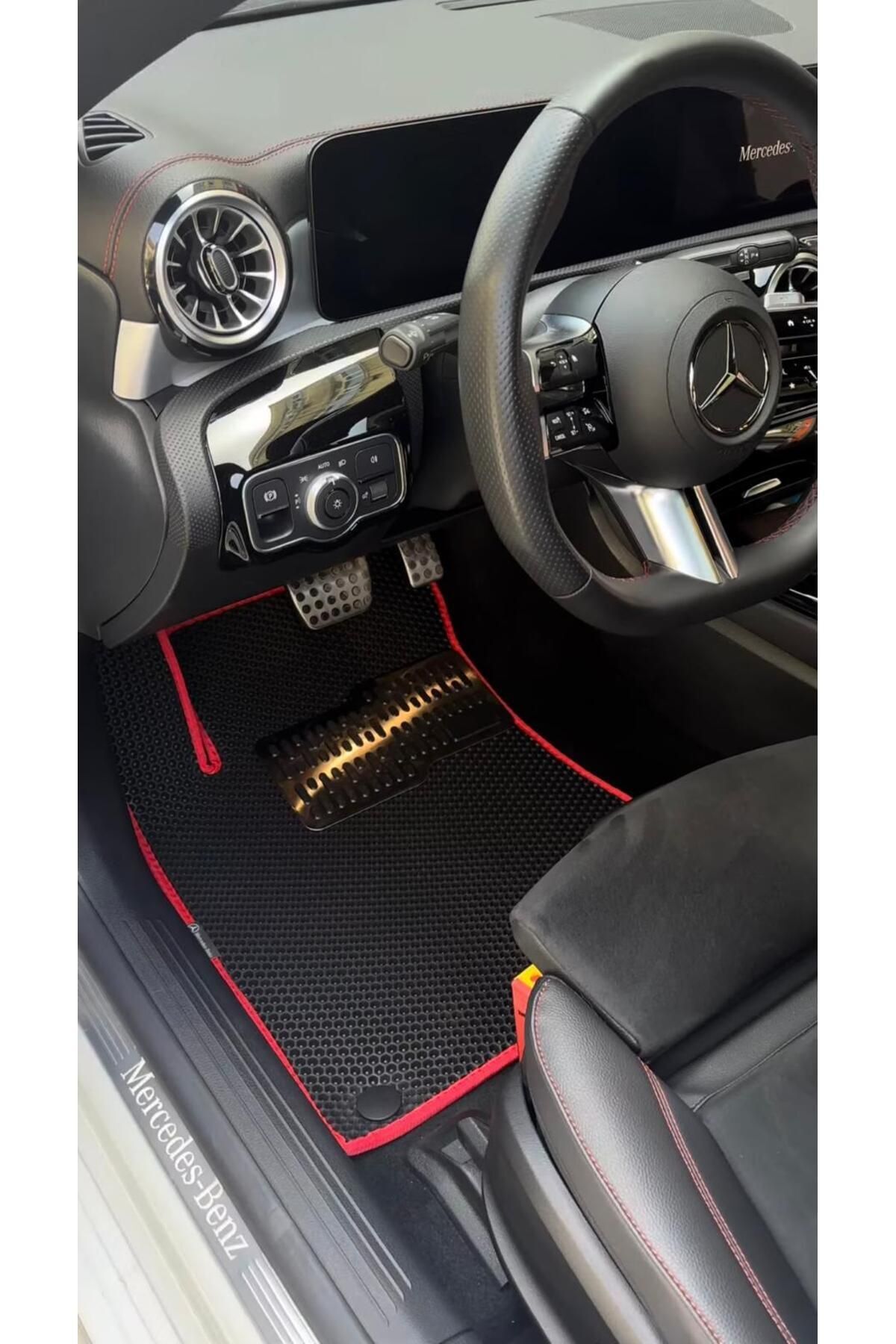 Mercedes Cla C118 2019-2024 Uyumlu Yeni Nesil Araca Özel Akıllı Oto Paspas Havuzlu Oto Paspas Araba