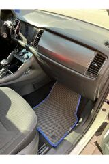 Skoda Kodiaq 2017-2024 Uyumlu Yeni Nesil Araca Özel Akıllı Oto Paspas Havuzlu Oto Paspas Araba