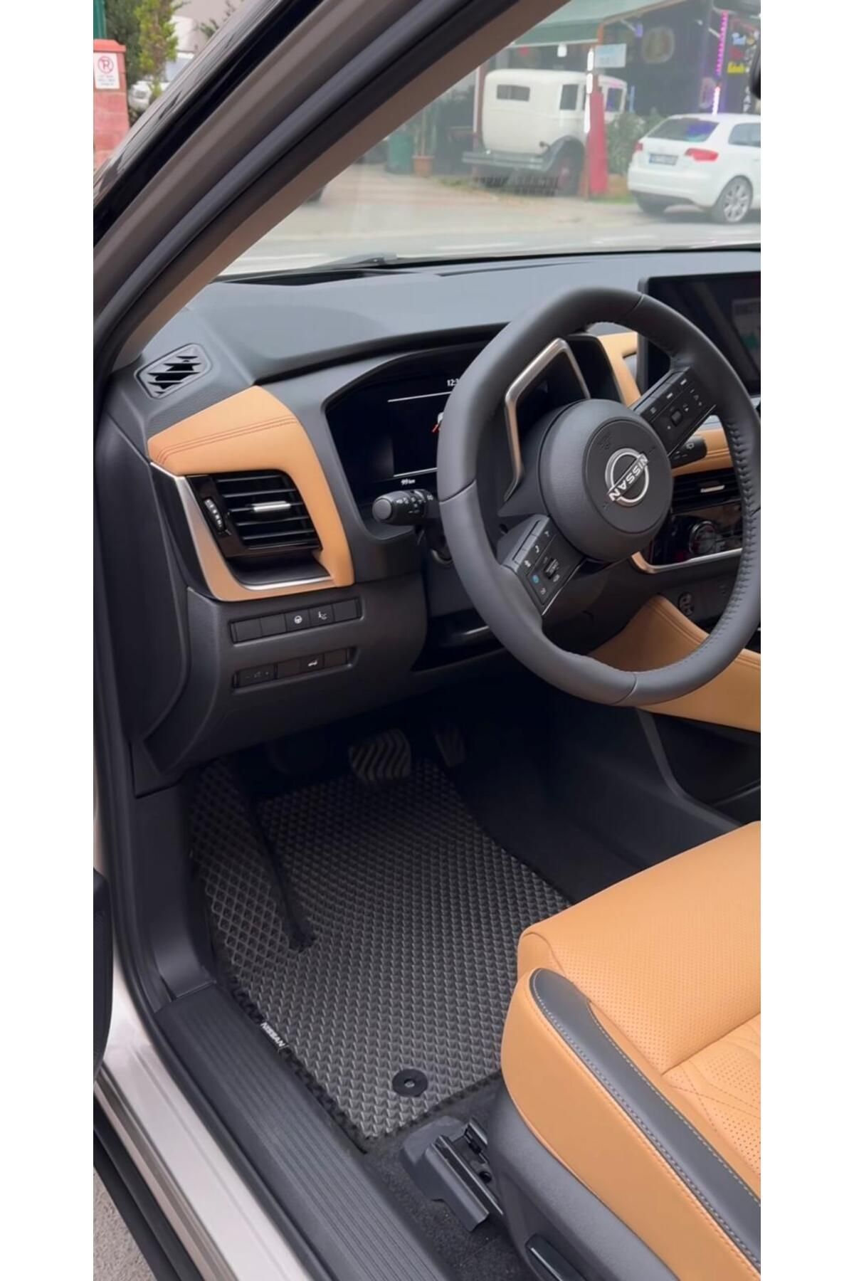 Nissan X-trail T31 2007-2014 Uyumlu Yeni Nesil Araca Özel Akıllı Oto Paspas Havuzlu Oto Paspas