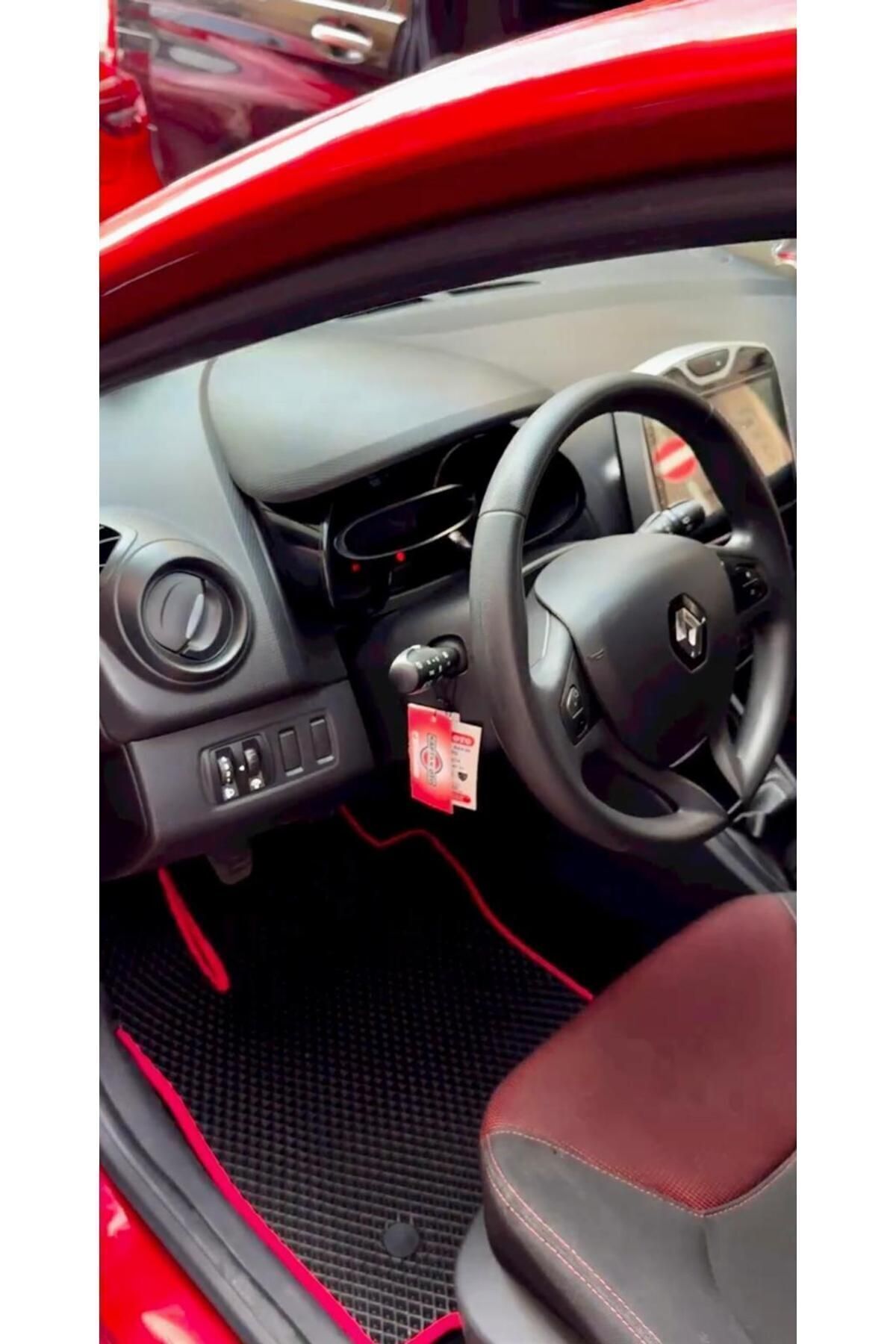 RENAULT CLİO 4 2012-2019 Uyumlu Yeni Nesil Araca Özel Akıllı Oto Paspas Havuzlu Oto Paspas