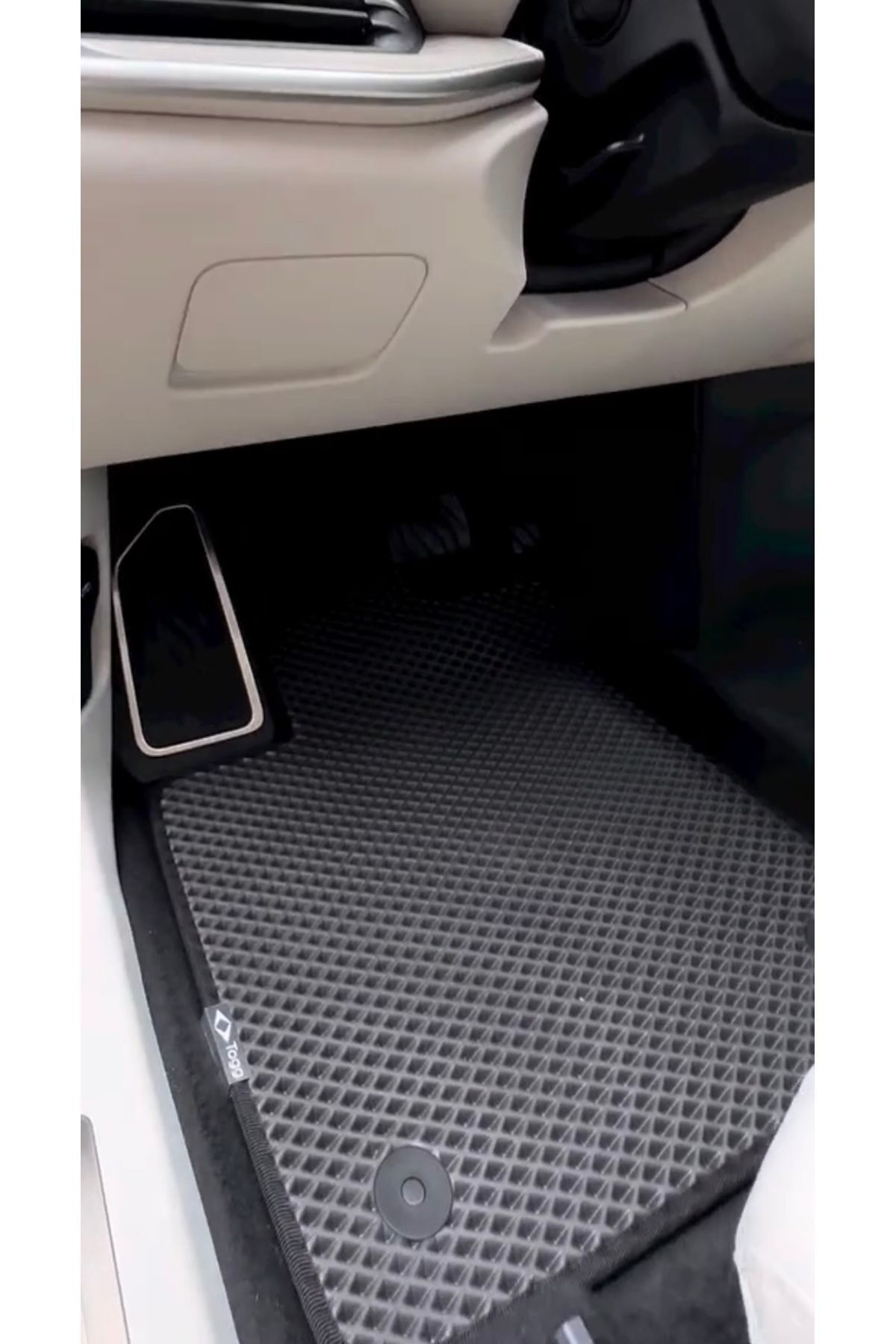 Togg T10x 2023-2025 Uyumlu Yeni Nesil Araca Özel Akıllı Oto Paspas Havuzlu Oto Paspas