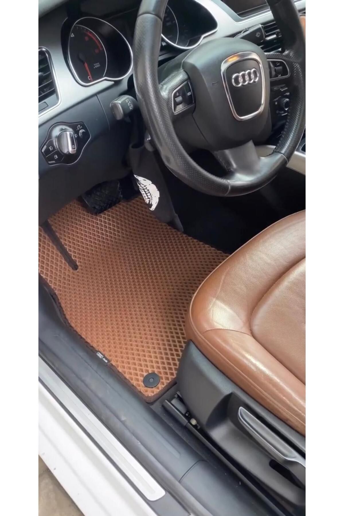 A5 Sportback 2016-2025 Uyumlu Yeni Nesil Araca Özel Akıllı Oto Paspas Havuzlu Oto Paspas