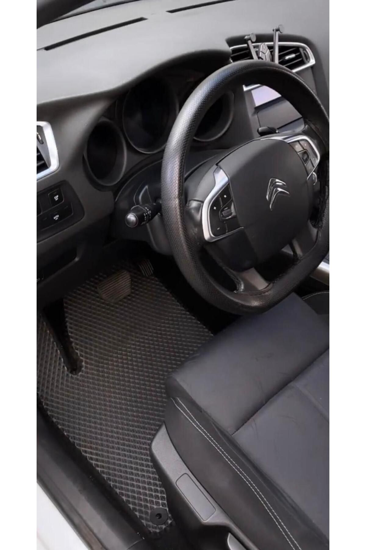 Citroen C4 Aircross 2012-2017 Uyumlu Yeni Nesil Araca Özel Akıllı Oto Paspas