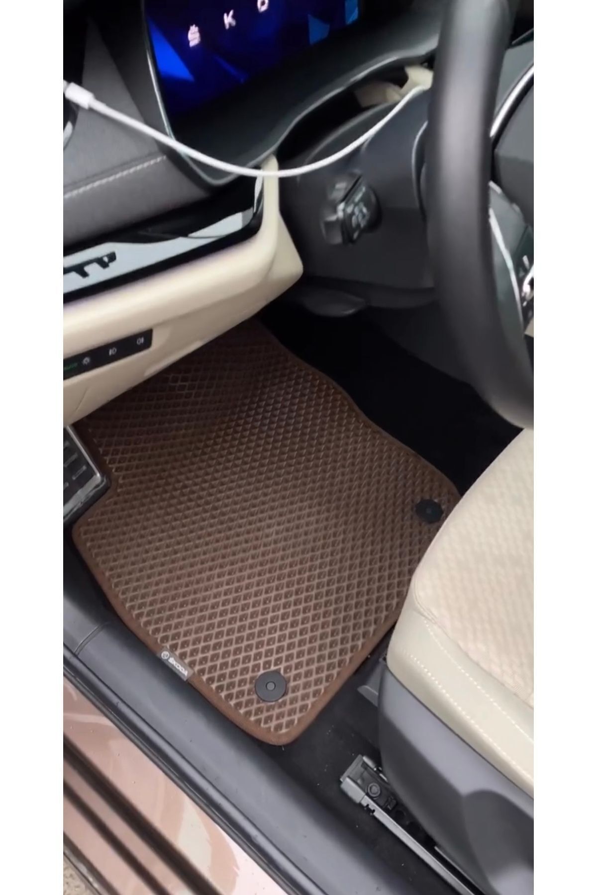 Hyundai Tucson 2020-2025 Uyumlu Yeni Nesil Araca Özel Akıllı Oto Paspas Havuzlu Oto Paspas Araba