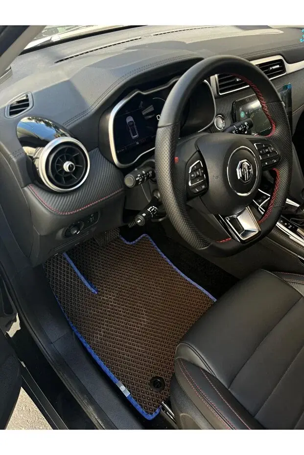 SMART MATT Mg Zs Benzinli 2023-2025 Uyumlu Yeni Nesil Araca Özel Akıllı Oto Paspas Havuzlu Oto Paspas Araba