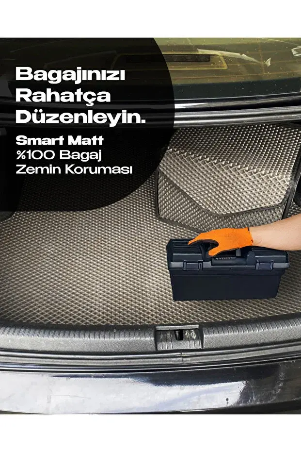 Audi A3 2021-2025 Sedan Uyumlu Araca Özel Bagaj Havuzu